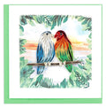 Quilling Card | Pair of Love Birds