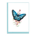 Quilling Card | Butterflies & Pink Flowers Gift Enclosures
