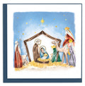 Quilling Card | Baby - Nativity Scene