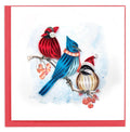 Quilling Card | Snowbirds