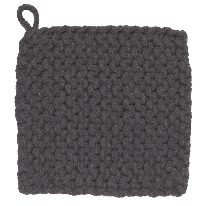 Knit Potholder - Dove Shadow