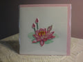 Quilling Card | Friendship - Pink Lotus