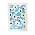 Raingoose | Poppy Turquoise Linen Tea Towel