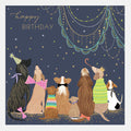 Happy Birthday Dogs Card by Sara Miller