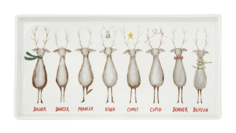 Platter Santa's Reindeer