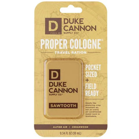 Duke Cannon | Sawtooth Travel Cologne