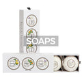 Bar Soap GIft Box 3 100g Round Citron Wrapped La Belle Provence