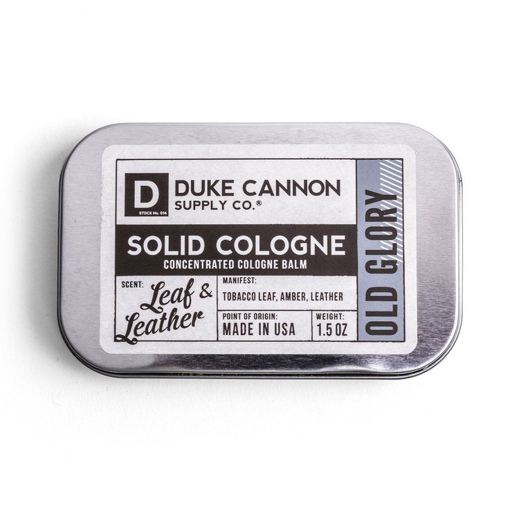 Duke Cannon | Old Glory Leaf & Leather Solid Cologne
