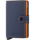 Secrid | Miniwallet Matte - Night Blue & Orange