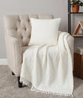 Throw Basket Weave Cream FSTYLE