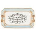 Medium Blue Rectangle Tray – 6 x 10"
