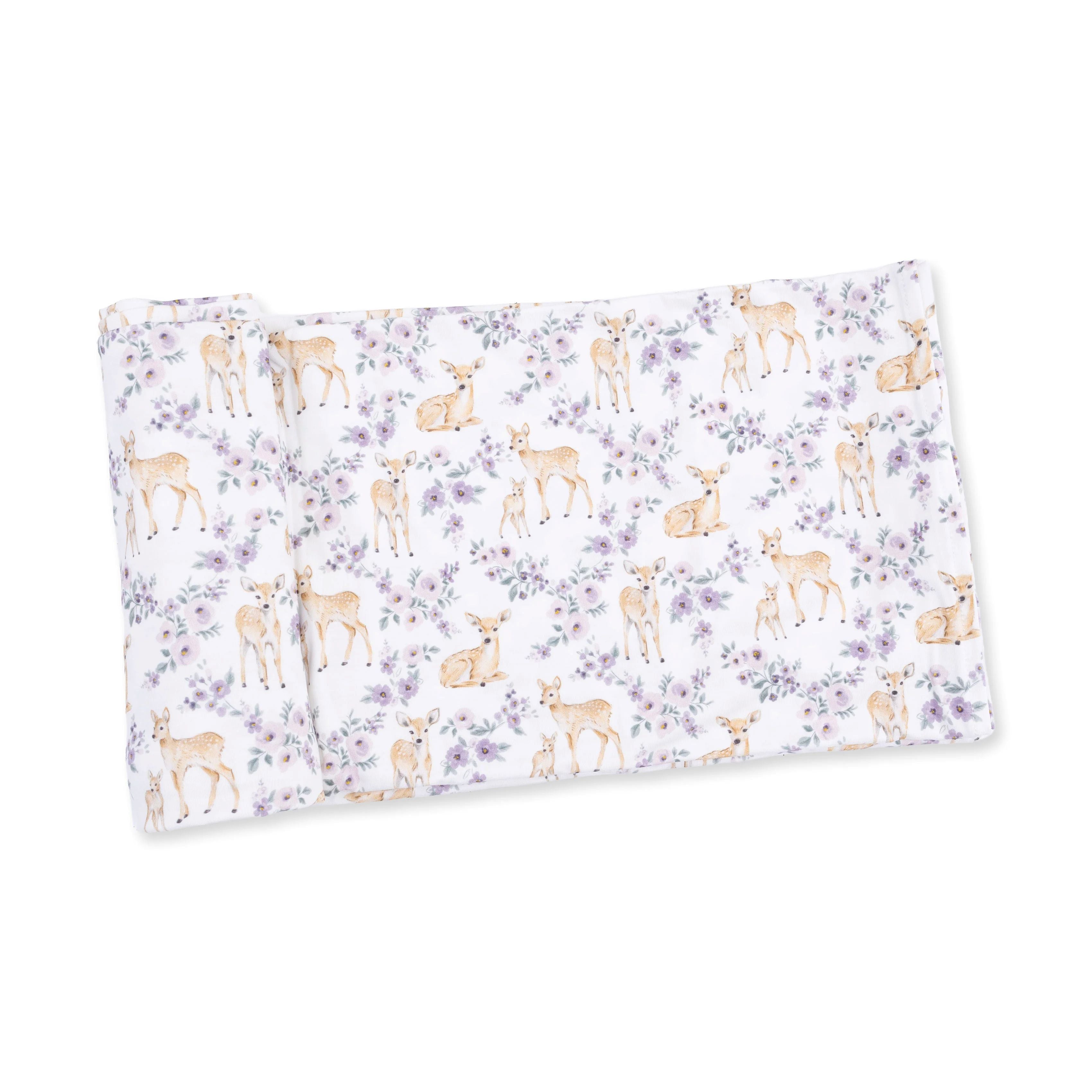 Swaddle Floral Deer Angel Dear