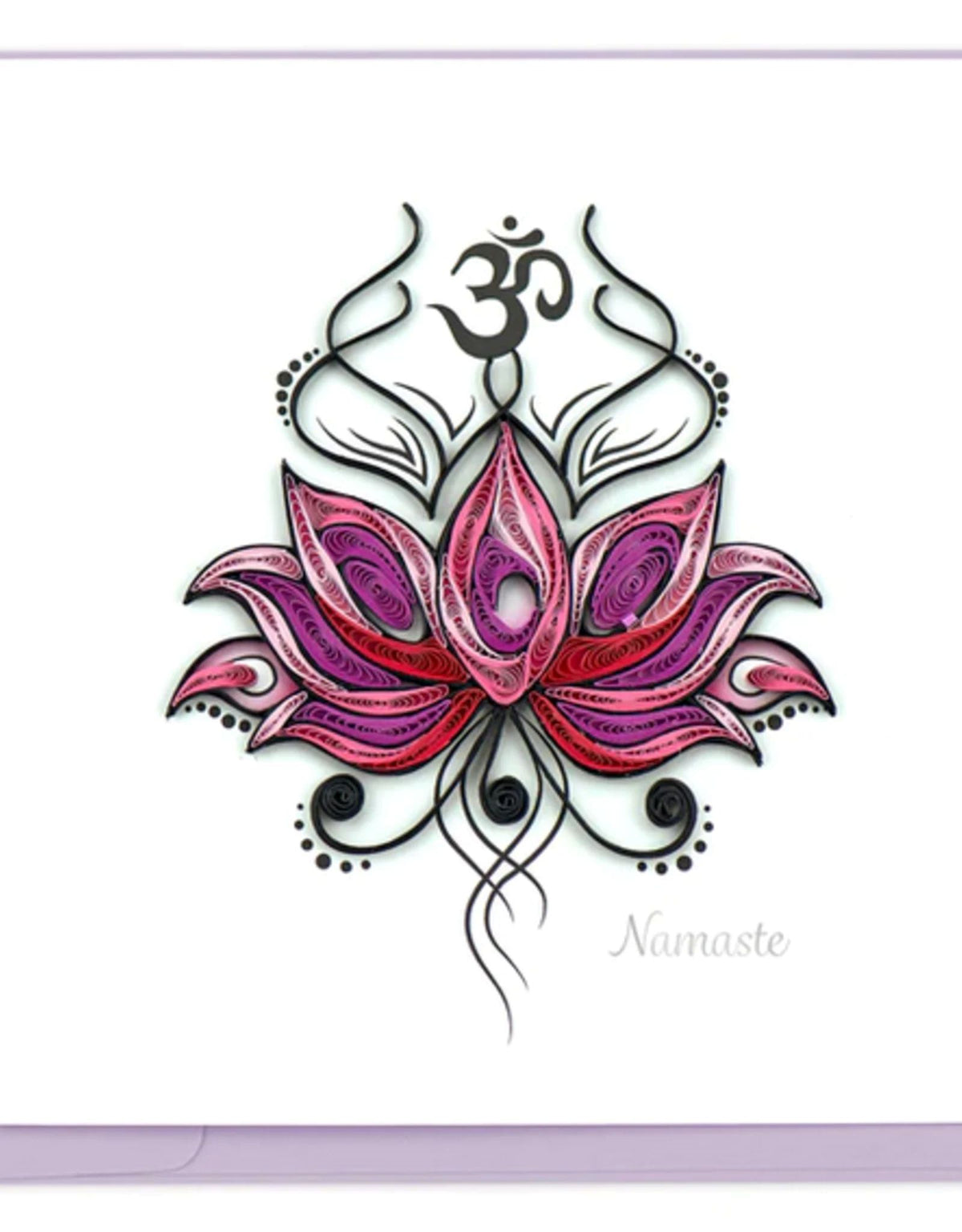 Quilling Card | Thank You - Namaste