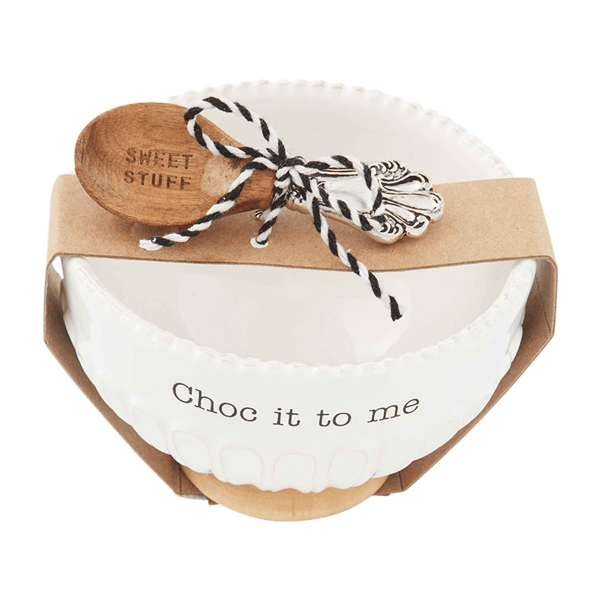 Mud Pie | Choc It Candy Dish & Scoop Set