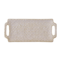 Mud Pie | Everything Basket Weave Trays - Assorted