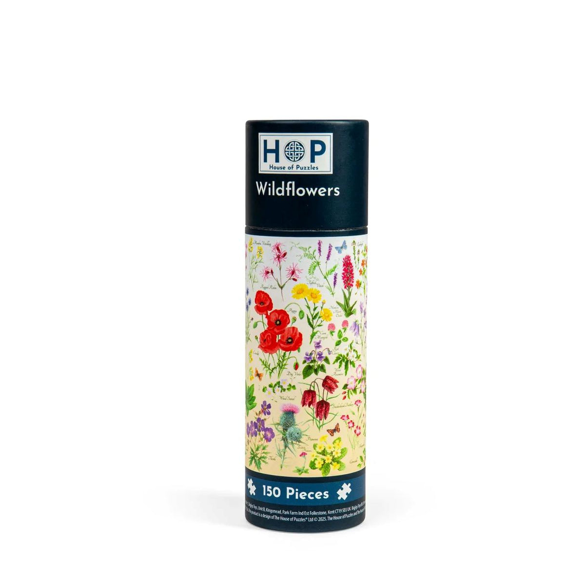 Wild Flowers Mini Tube Puzzle