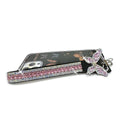 Jacqueline Kent Wrist Lanyard Wings Pink