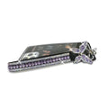 Jacqueline Kent Wrist Lanyard Wings Purple