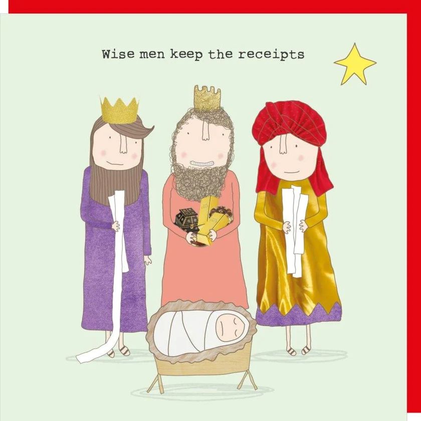 Wise Men Receipts Card | Rosie Made A Thing